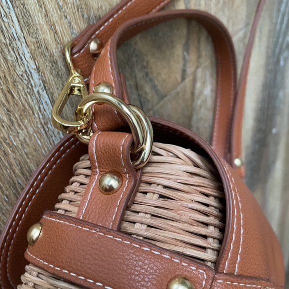 Tommy Bahama Bags Tommy Bahama Rattan Wicker Crossbody Bag Poshmark